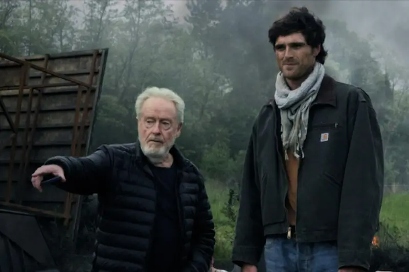 Ridley Scott tiene claro que “solo tres guiones para mis películas me han impactado de inmediato”. Por supuesto, uno es ‘La constelación del perro’