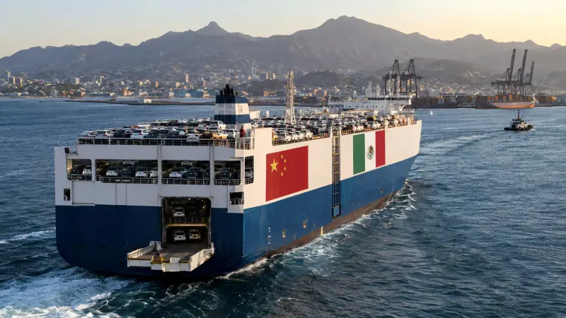 México importó 31.1% menos autos desde China tras los nuevos aranceles, pero las marcas chinas siguieron ganando mercado