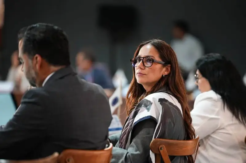 “Hay temas pendientes, sin duda”; Libia Dennise asiste al segundo informe de Claudia Sheinbaum