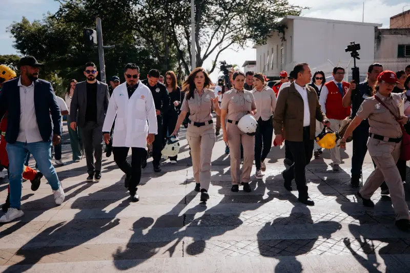 Guadalajara realiza simulacro de 7.4 con más de 170 rescatistas