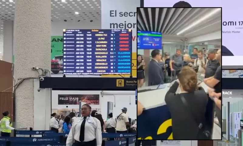 AICM facilita operaciones de Air France ante vuelos cancelados por lluvias
