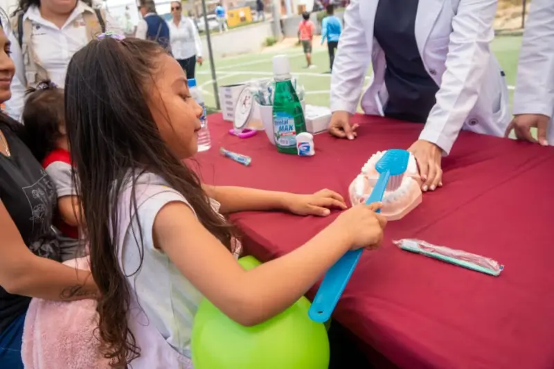 Realizan más de 417 mil acciones preventivas de salud bucal en Baja California
