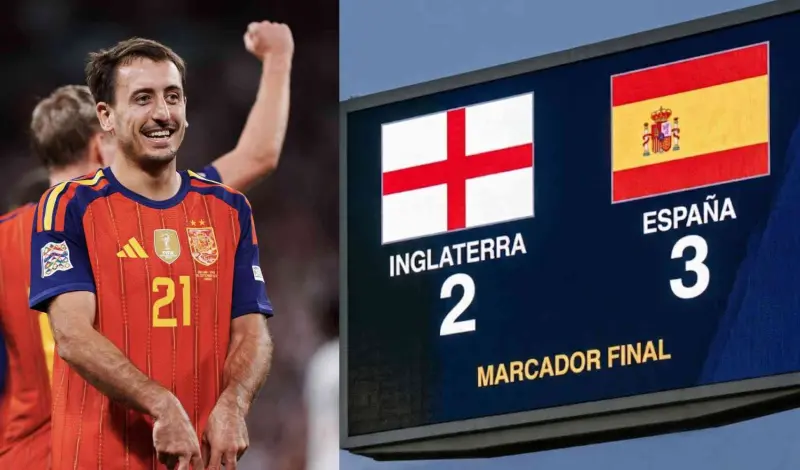 Baena y Oyarzabal silencian Wembley: España da la vuelta al marcador en la Nations League