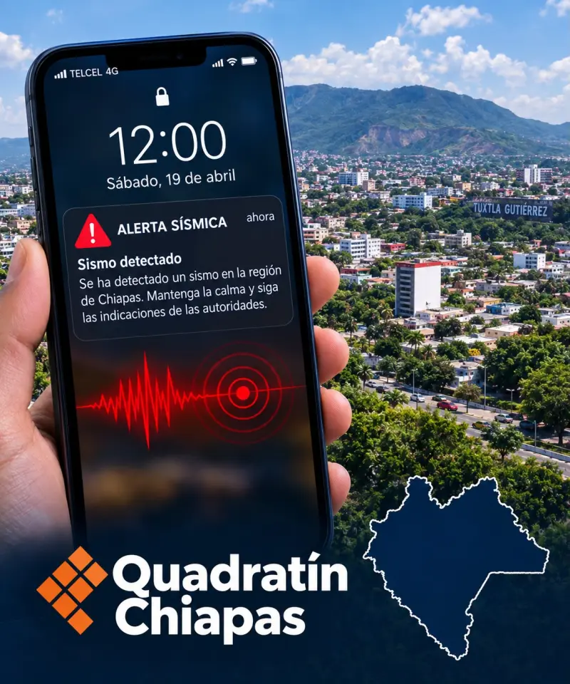 Simulacro Nacional 19S: Alerta Sísmica activará en Chiapas y ocho estados más