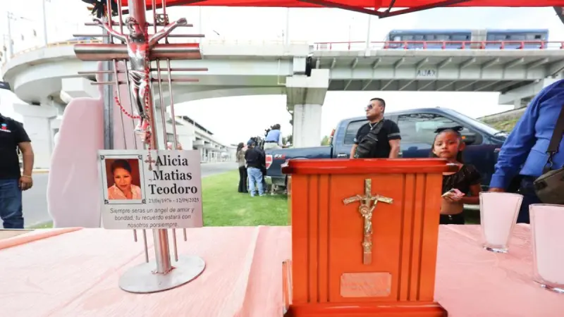 Fotos: Familia rinde homenaje a la heroica abuelita Alicia Matías