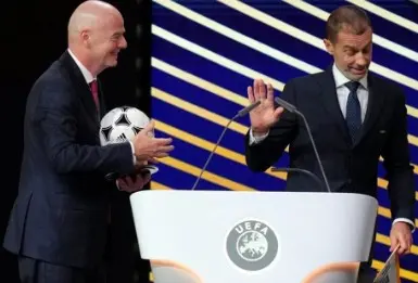 FIFA acusa a UEFA de tramar una campaña de desprestigio