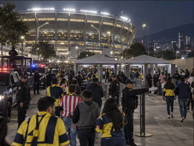 SSC desplegará 2 mil 362 policías para el América vs Chivas en CDMX