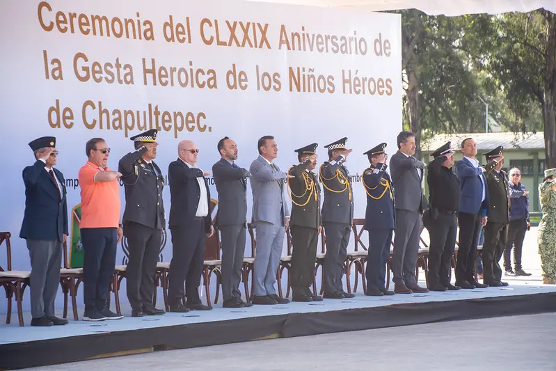 Recuerdan en Jalisco a los Niños Héroes a 179 años de la defensa de Chapultepec