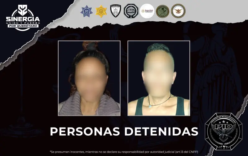 Detienen a dos personas con armas tras 5 cateos