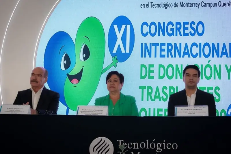 Querétaro busca impulsar la cultura de donación con congreso internacional de trasplantes