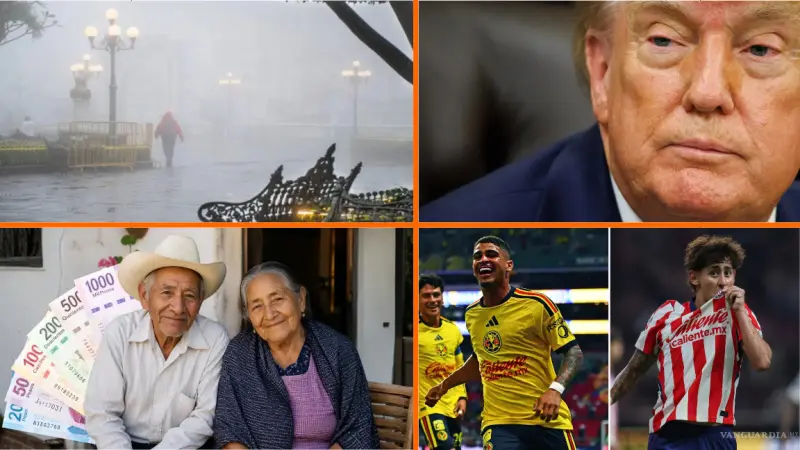 Noticias para el fin de semana: Pronóstico del clima; Trump “toma” el control de la seguridad de Groenlandia y América vs Chivas