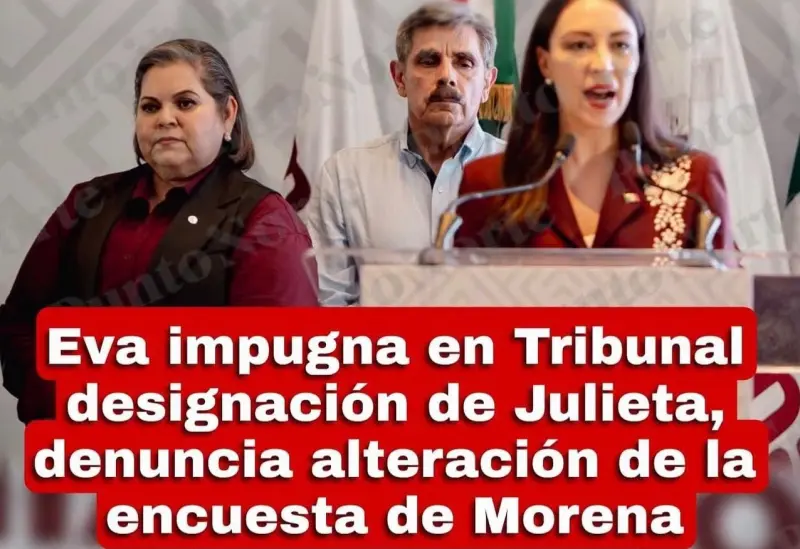 Evangelina Moreno impugna designación de Julieta Ramírez en Morena de B.C.