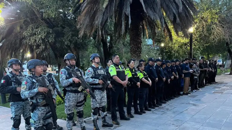 Preparan operativo de seguridad para las Fiestas Patrias en Durango