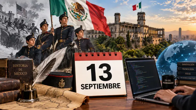 Qué se celebra el 13 de septiembre: Niños Héroes, Día del Programador y otros hechos históricos de esta fecha