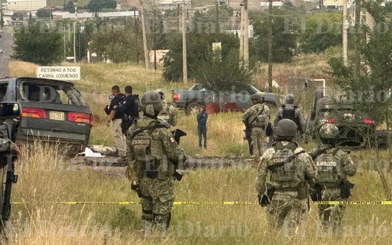 Fallecidos y lesionado en carretera a Anáhuac presentaban heridas de bala