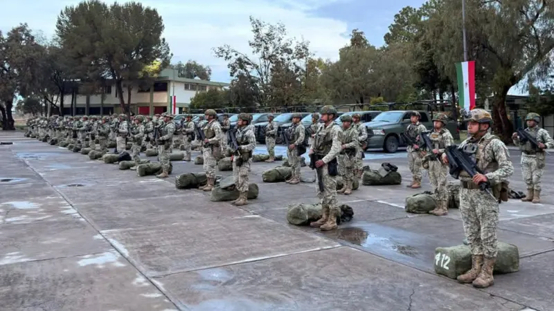Secretaría de Defensa Nacional envía refuerzos a Guanajuato