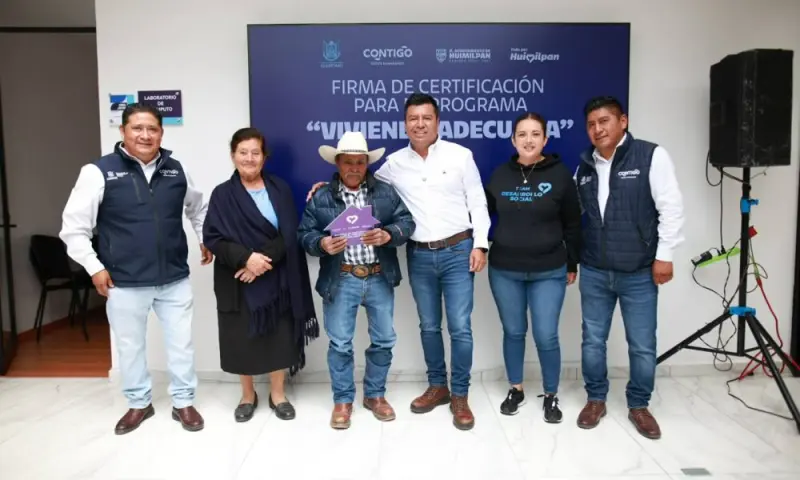 Fortalece Jairo Morales vivienda digna con nuevos apoyos