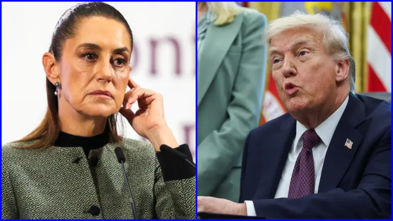 Trump alaba labor de Sheinbaum contra el narco... pero dice que México debe hacer más