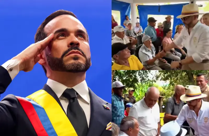 Abelardo de la Espriella, nuevo presidente colombiano surgido de la derecha, dona su primer salario a dos hogares geriátricos afectados por terremoto y promete entregar cada mes su sueldo a distintas causas sociales durante todo su mandato