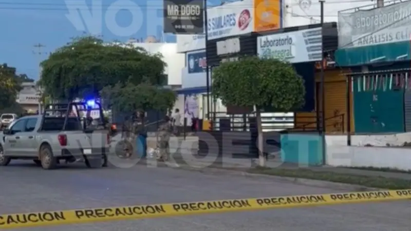 Matan a balazos a ciudadano estadounidense en Mazatlán; suman cuatro homicidios este lunes