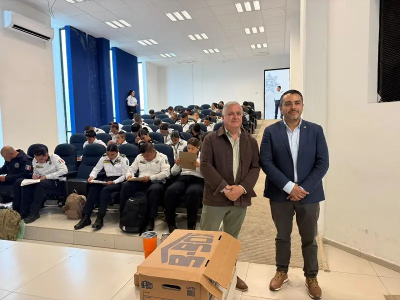 Acompaña Fucidim en evaluación de promoción de grado en Policía Morelia