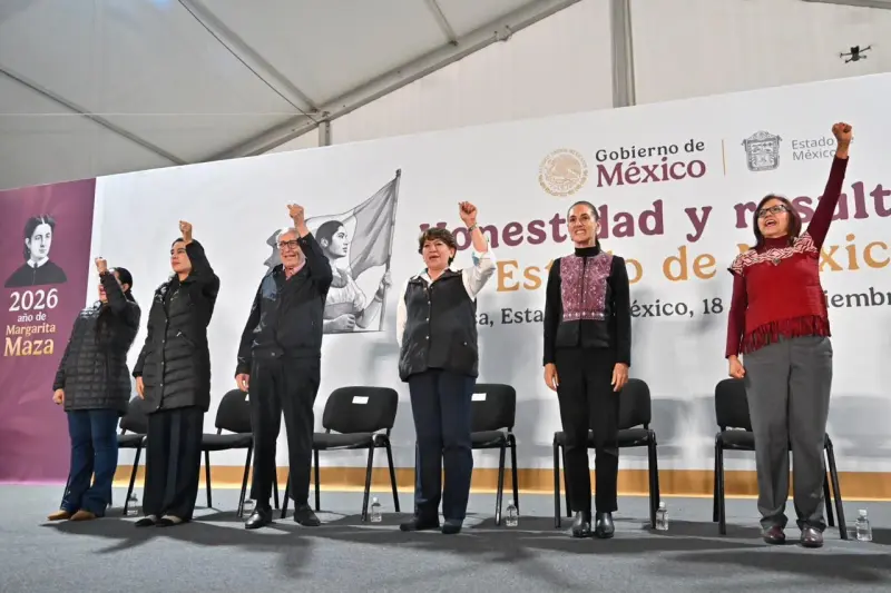 2 millones 100 mil estudiantes mexiquenses reciben apoyo para estudiar: Sheinbaum
