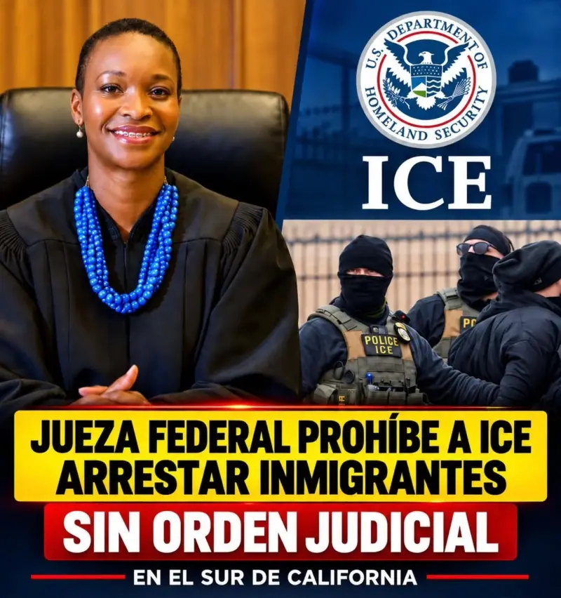 Jueza federal limita arrestos migratorios sin orden en el sur de California