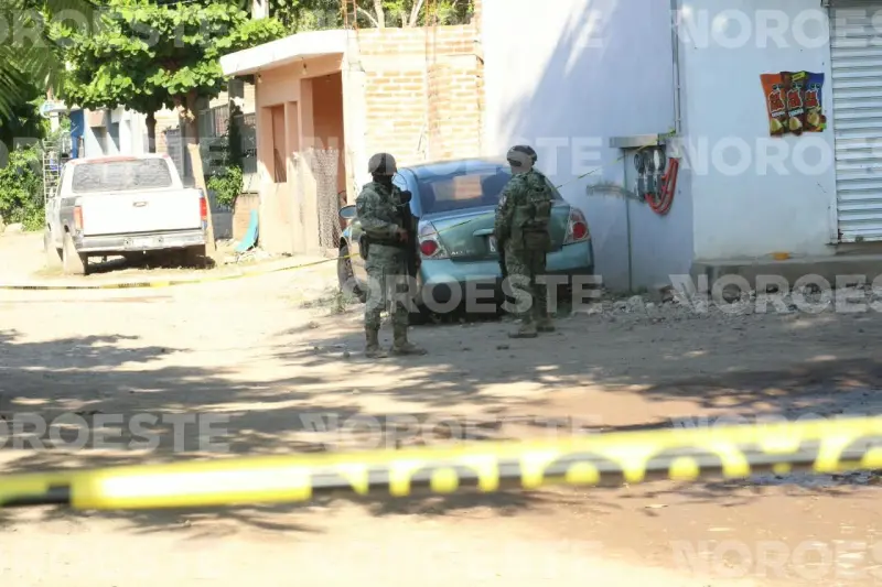 Asesinan a balazos a una mujer en la colonia 5 de Febrero, en Culiacán
