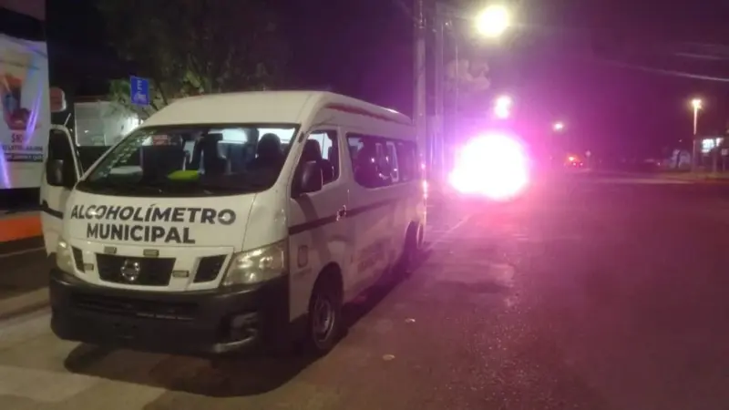 Alcoholímetro en Querétaro deja 37 personas detenidas durante el fin de semana