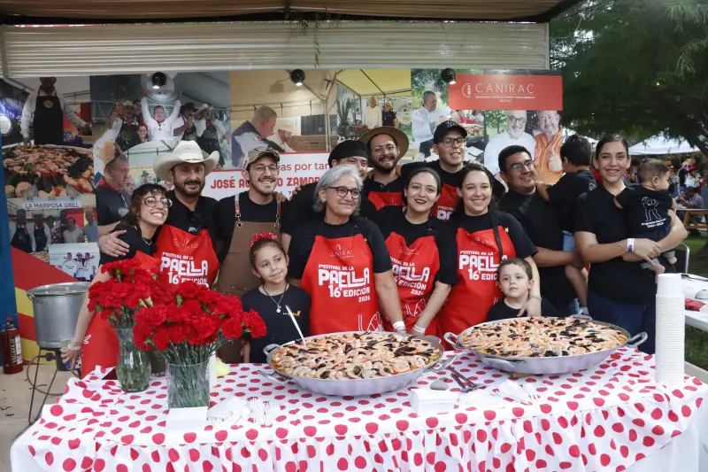 Arroz, música y azafrán: el 16° Festival de la Paella se consolida en Saltillo