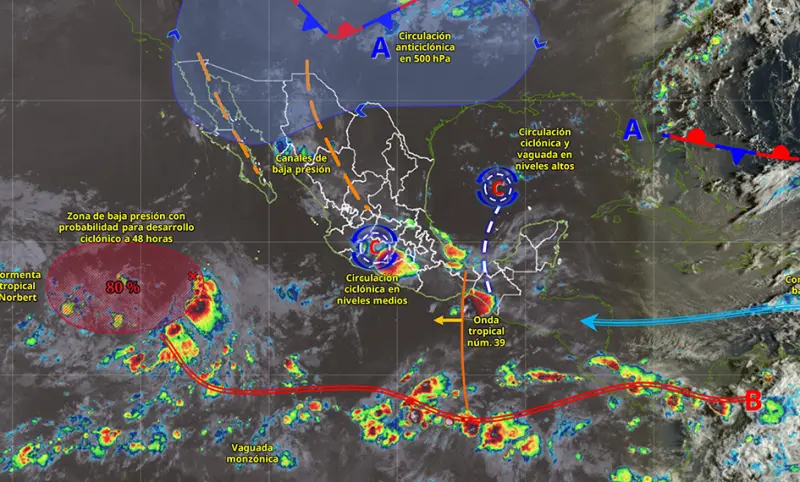 Domingo de doble cara: Quintana Roo tendrá calor y lluvia