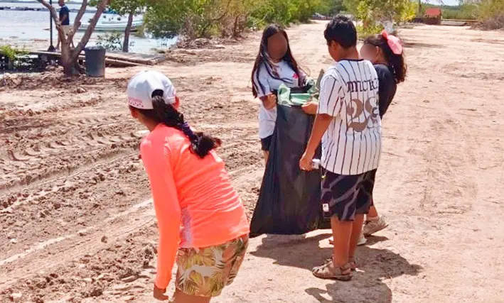 Cozumel pone a sus jóvenes a chambear por la naturaleza