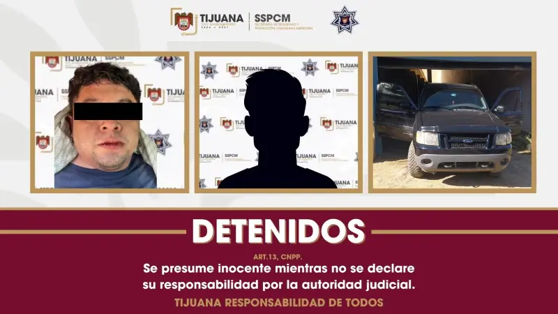 Detienen a dos presuntos responsables del homicidio de dos mujeres en Vista Encantada