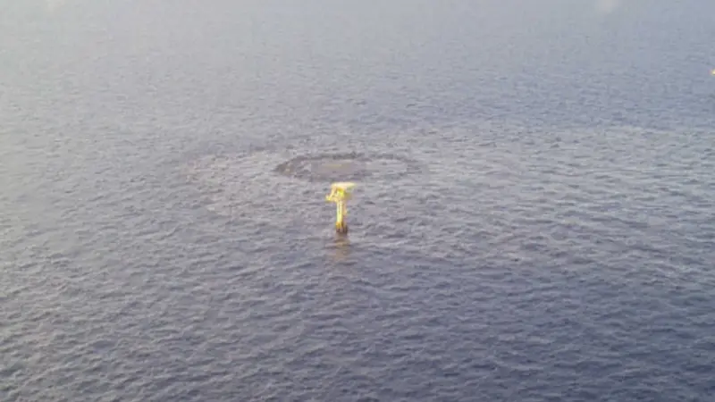 Pemex atiende derrame de hidrocarburos en el Golfo de México