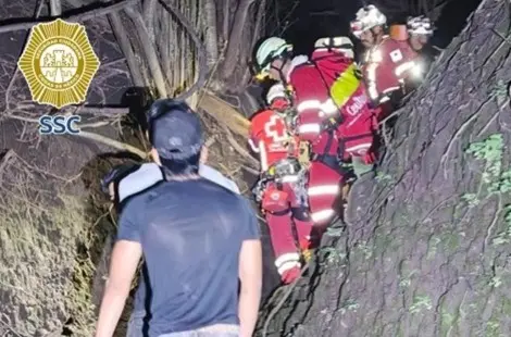 Rescatan a nueve jóvenes extraviados en Chapultepec