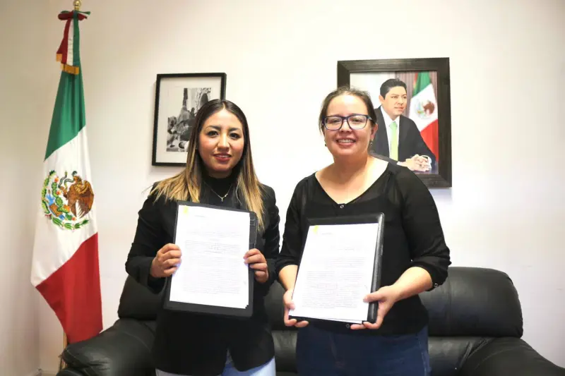 Semujeres y Apoyaré acuerdan acciones para proteger a niñas y adolescentes