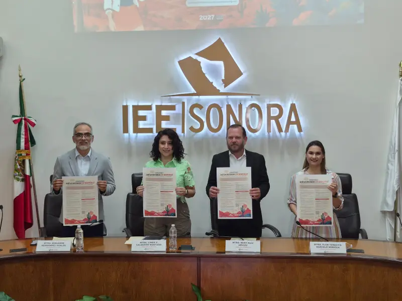 IEE Sonora invita a crear la frase que promoverá el voto durante el proceso electoral 2026-2027: requisitos y premios para participar en el concurso