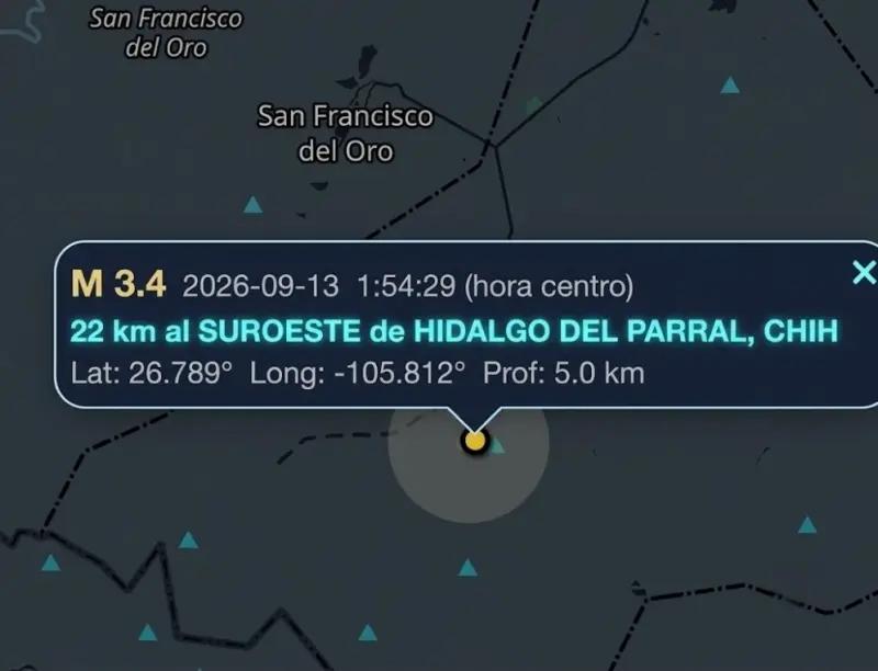 Sismo y tragedia en mina de Santa Bárbara coinciden en la madrugada