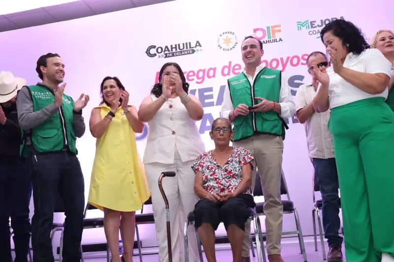 Suman 185 beneficiarios de ‘Veamos la Discapacidad’ en Múzquiz; programa llegó a todas las regiones