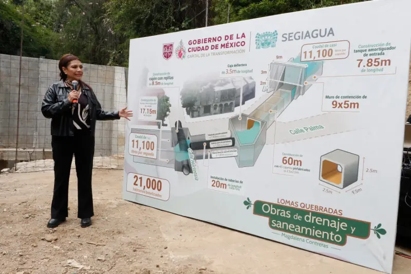 Renueva Brugada sistema hidráulico de La Magdalena con 34 mdp en 4 obras