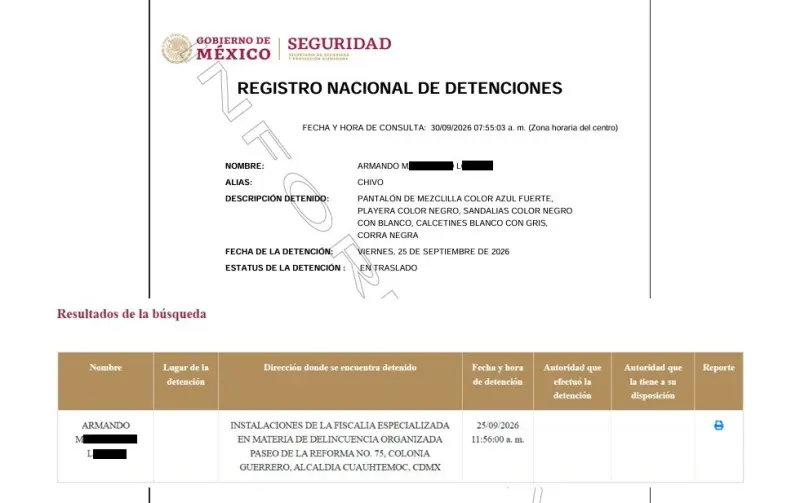 Era objetivo de la Marina jefe de sicarios de La Línea, “El Chivo”