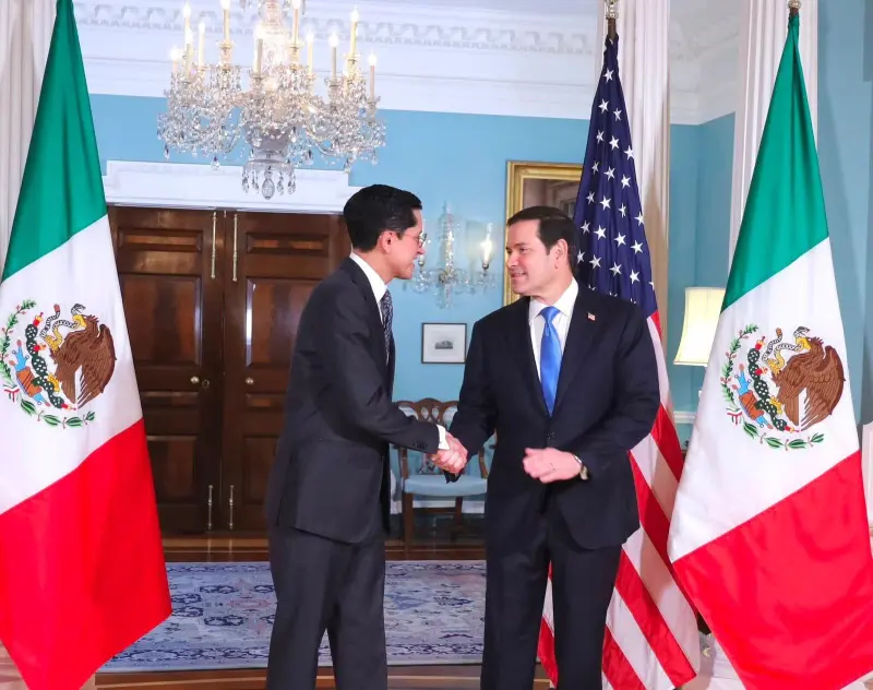 Rubio recibe a Velasco en Washington en plena negociación arancelaria