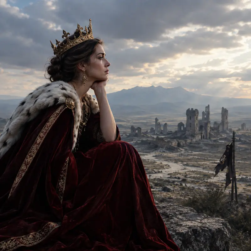 Su majestad sin reino