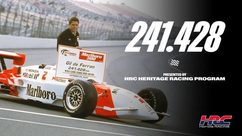 Honda recuerda a Gil de Ferran con un documental sobre su récord de 388 km/h