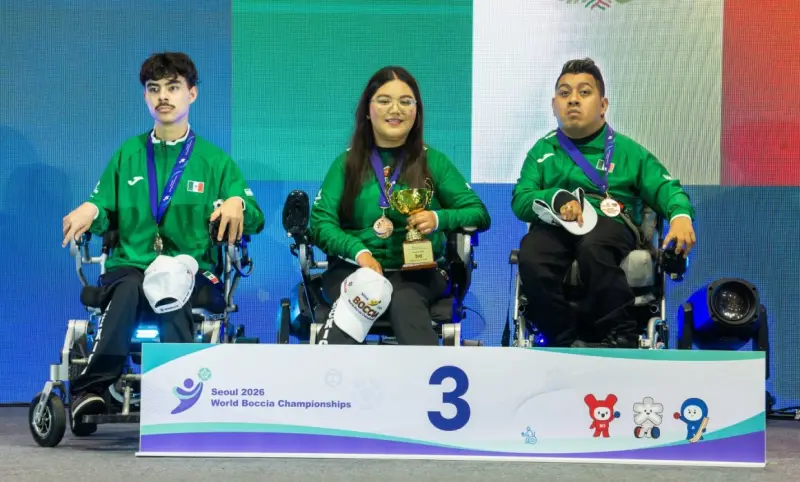 México vence a campeones de París 2024 y gana bronce histórico en boccia