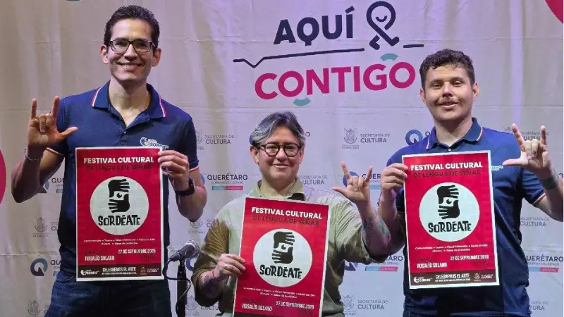 SECULT invita al festival cultural en lengua de señas ‘Sordéarte’ en la Cineteca Rosalío Solano