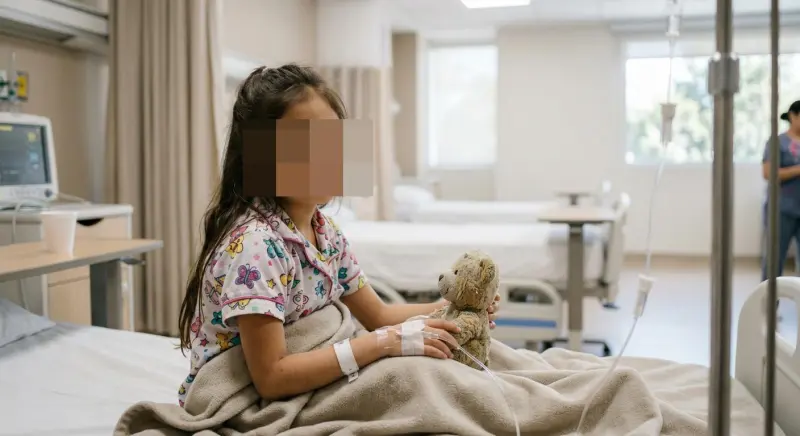 Perro pastor alemán ataca a niña de 8 años y casi le arranca su nariz, en Piedras Negras