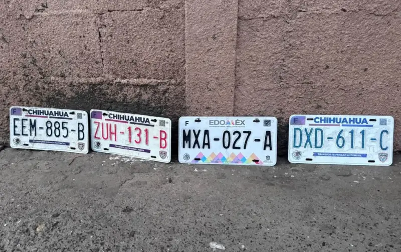 Reportan cuatro placas perdidas en grupo de Facebook