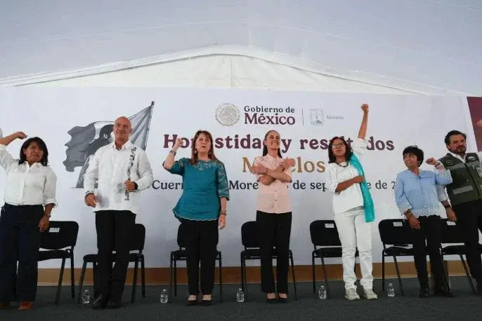 Sheinbaum destaca cercanía con la población durante gira por Morelos