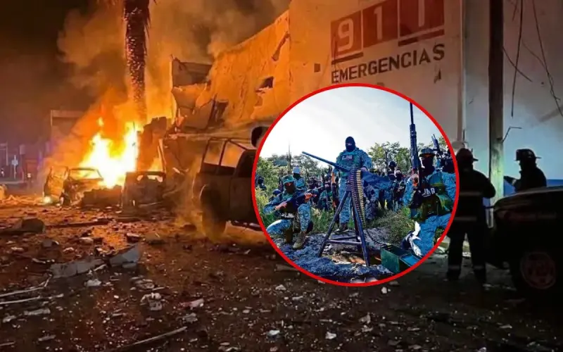 Fiscalía de Zacatecas apunta al CJNG por ataque con coche bomba en Ojocaliente tras rastrear vehículo robado en Jalisco; hay 10 heridos